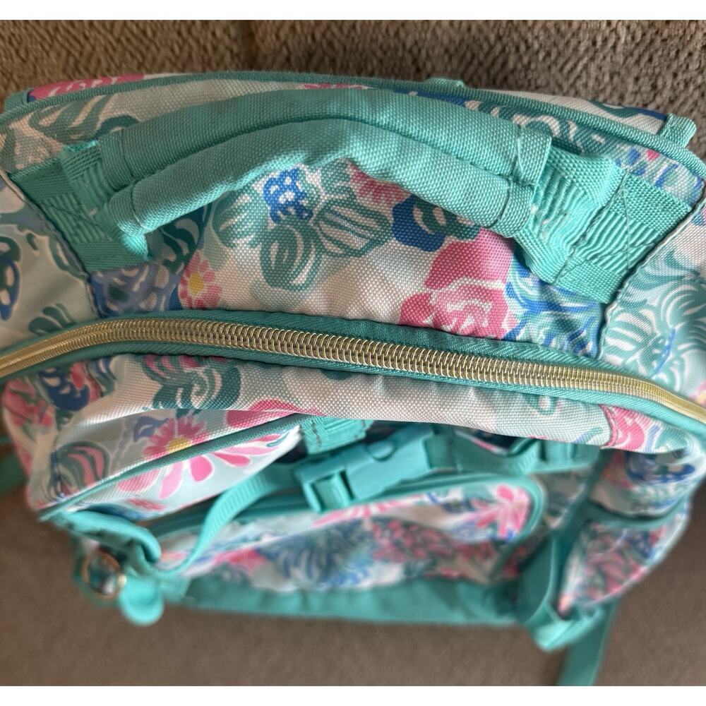 Lilly Pulitzer x Pottery Barn Kids Mackenzie Recycled Backpack Unicorn in Bloom - Picture 3 of 16